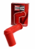 Zündkerzenstecker Champion rot, Silikon, entstört, wie V11 orig.