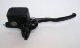 Moto Guzzi Bremspumpe PS 16, vorne, eckig, mit Hebel schwarz